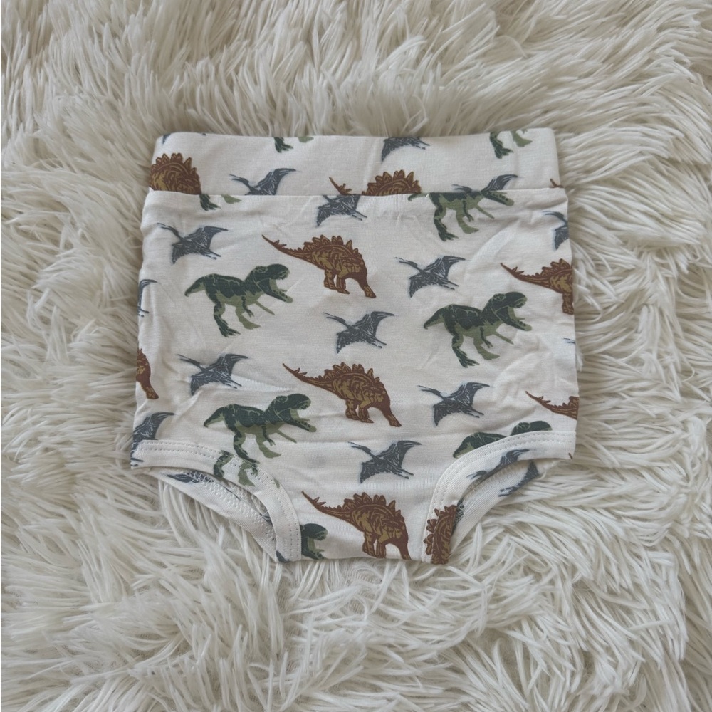 Kate Quinn Dino Print Bamboo Bloomers 3-6M